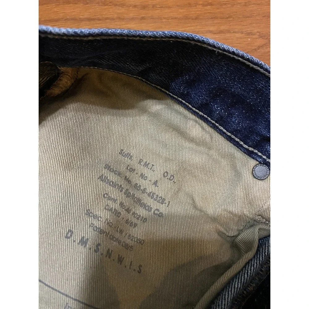 AllSaints Spitalfields Jeans Mens Selvedge Whiskers Honeycomb Fits 32x32 (tag 30